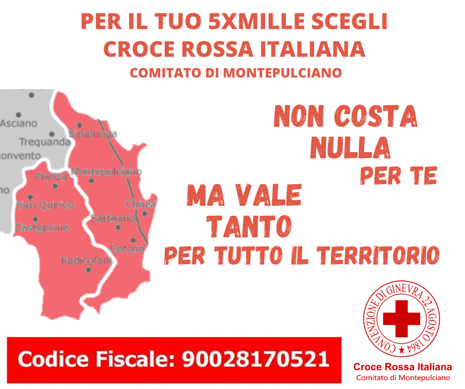 5xmille a CRI Montepulciano